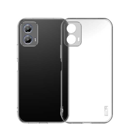 Силиконов калъф MOFI за Motorola Moto G35 5G, Прозрачен