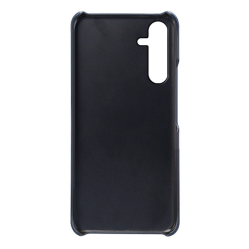 Пластмасов калъф Wood Leather за Samsung Galaxy A55 5G, Син