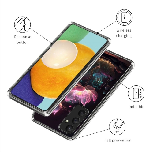 Силиконов калъф за Samsung Galaxy A55 5G, Лотос