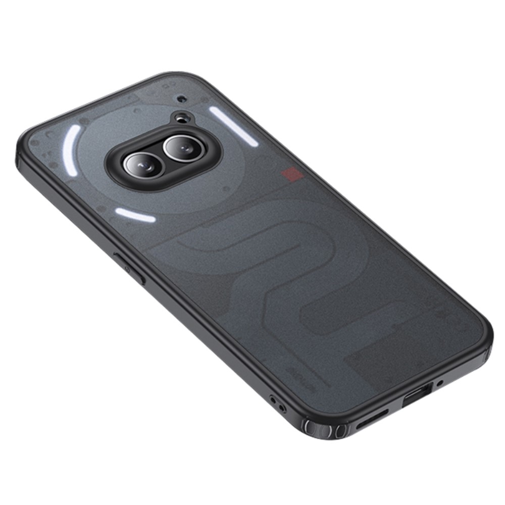 Удароустойчив калъф Shockproof Matte за Nothing Phone 2a Plus / Phone 2a, Черен