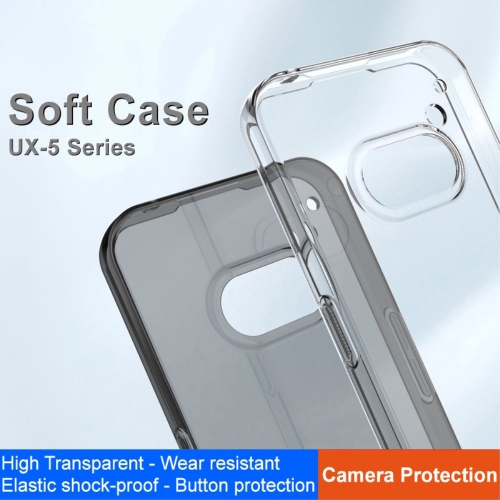 Силиконов калъф IMAK UX-5 за Nothing Phone 2a Plus / Phone 2a, Прозрачен