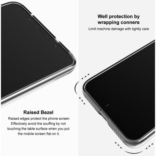 Силиконов калъф IMAK UX-5 за Nothing Phone 2a Plus / Phone 2a, Прозрачен