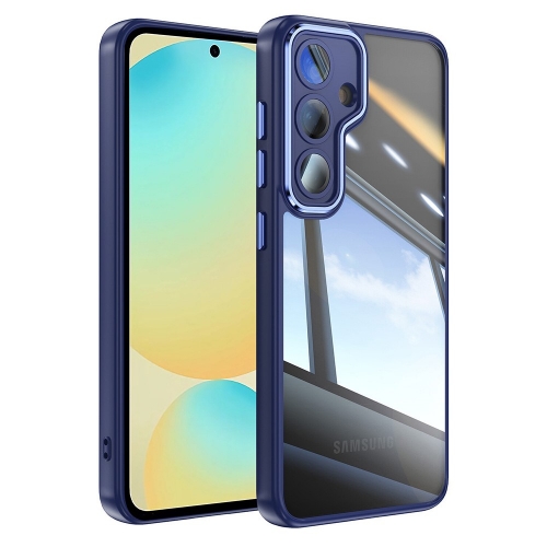 Удароустойчив калъф Acrylic за Samsung Galaxy S24 FE, Тъмно син