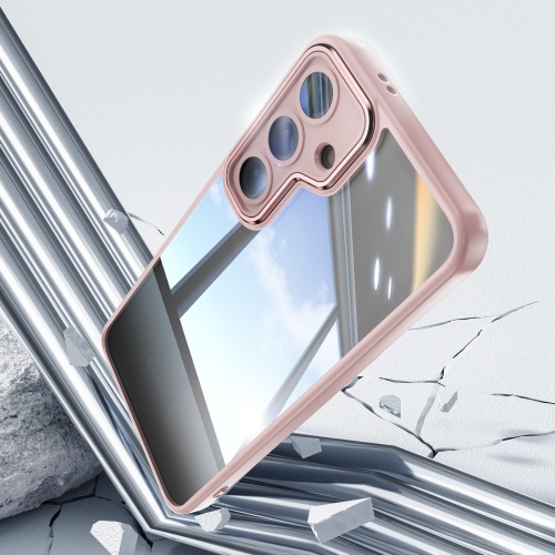 Удароустойчив калъф Acrylic за Samsung Galaxy S24 FE, Розов