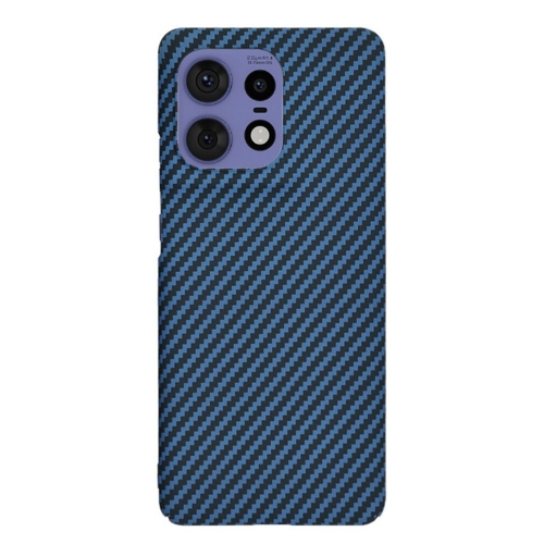 Пластмасов калъф Techsuite Carbonite FiberShell за Motorola Moto Edge 50 Pro, Син