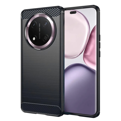 Силиконов Калъф Techsuit Carbon за Honor Magic7 Lite / X9c, Черен
