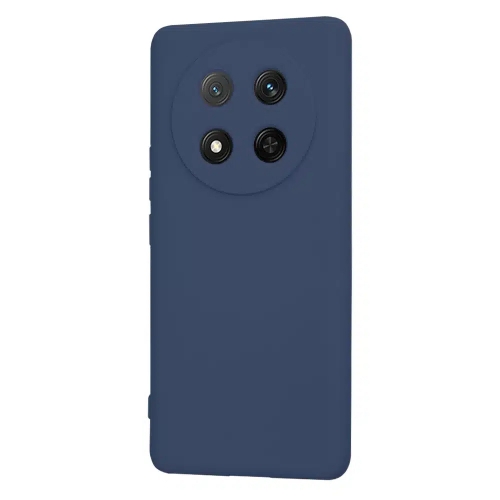 Силиконов калъф Techsuit SoftFlex за Honor Magic7 Lite / X9c, Тъмно син