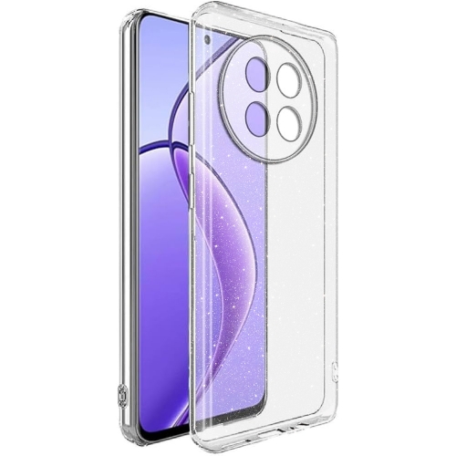 Силиконов калъф Techsuit SparkleSkin за Realme 12/ 12x, Прозрачен