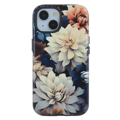 Удароустойчив калъф Decor за iPhone 13 / iPhone 14, Цветя
