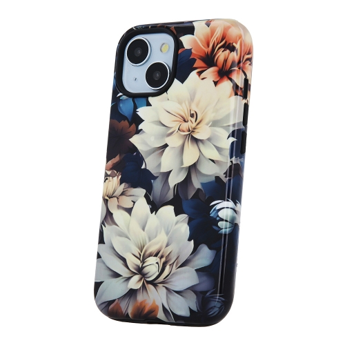 Удароустойчив калъф Decor за iPhone 13 / iPhone 14, Цветя