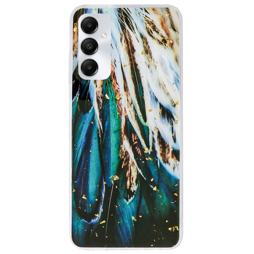 Силиконов калъф Gold Glam за Samsung Galaxy A05S, Пера