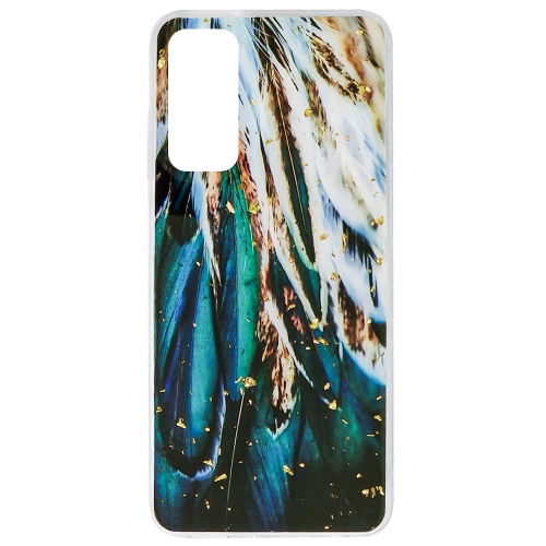 Силиконов калъф Gold Glam за Samsung Galaxy A05S, Пера