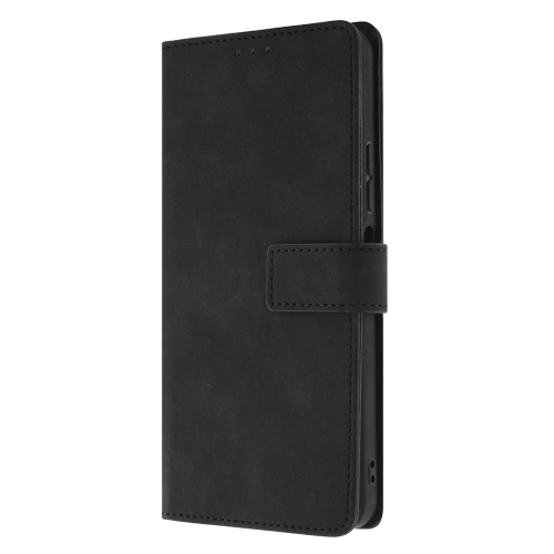Калъф тефтер Smart Velvet за Xiaomi Redmi 13C / 13C 5G / Poco C65, Черен