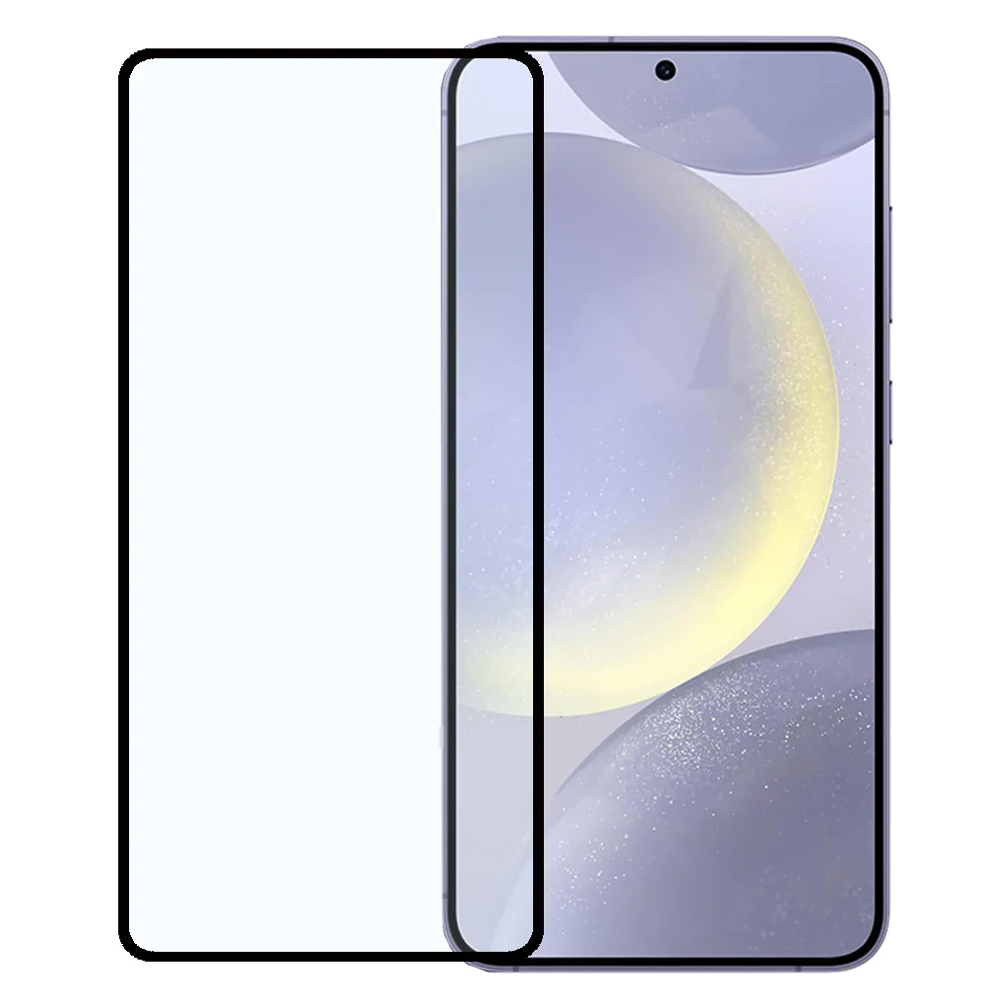 Стъклен протектор Veason 6D Pro Full Glue за Samsung Galaxy S25 Plus, Черен