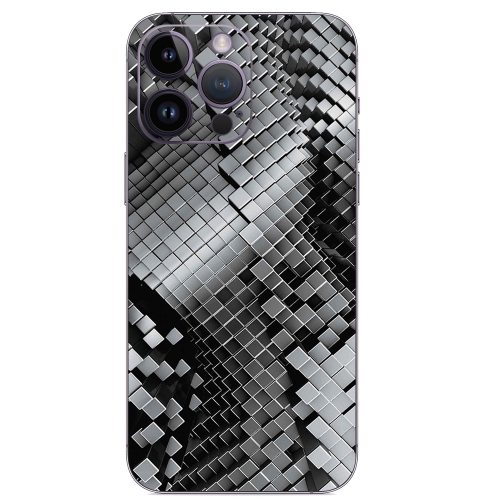 Фолио Протектор за гърба на iPhone 14 Pro max, Abstract Square 3D