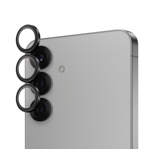 Стъклен Протектор за камера PanzerGlass Hoops Lens Protector за Samsung Galaxy S25 Plus, Черен