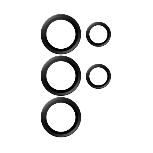 Стъклен Протектор за камера PanzerGlass Hoops Lens Protector за Samsung Galaxy S25 Ultra, Черен