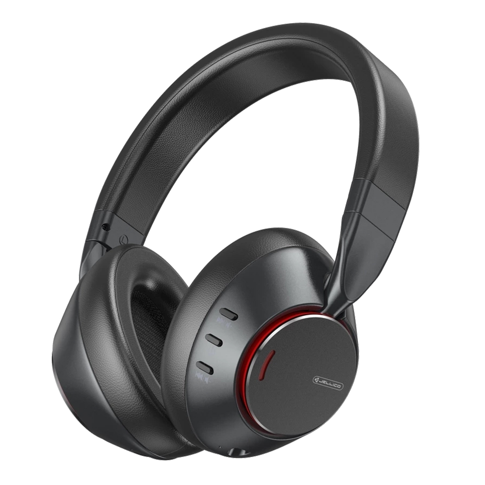 Безжични Слушалки JELLICO HD3, Bluetooth, ANC, Черен