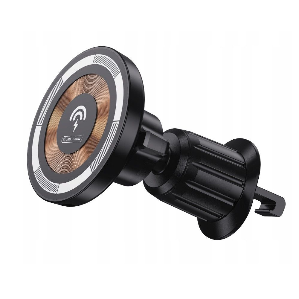 Стойка за кола Jellico W14, MagSafe, Wireless Car, 15W, Черен