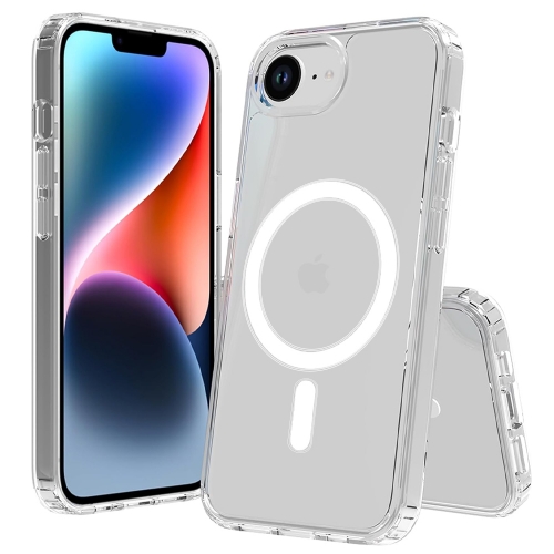 Удароустойчив калъф Swissten Jelly MagStick за iPhone 16e/17e, Прозрачен