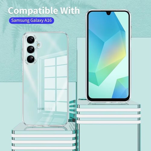Силиконов калъф Swissten за Samsung Galaxy A16 5G, Прозрачен