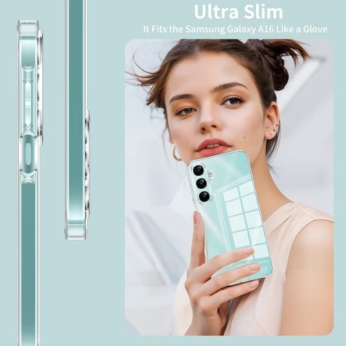 Силиконов калъф Swissten за Samsung Galaxy A16 5G, Прозрачен
