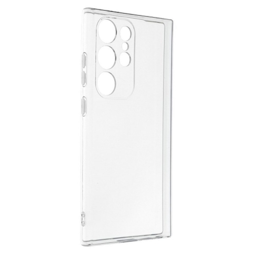 Силиконов калъф Swissten за Samsung Galaxy S25 Ultra 5G, Прозрачен