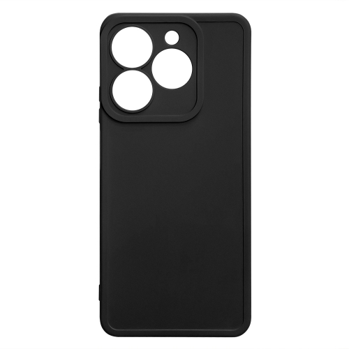 Силиконов калъф Matte за Realme C61, Черен