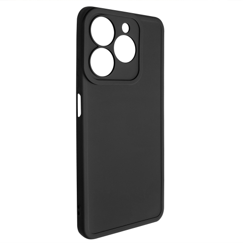 Силиконов калъф Matte за Realme C61, Черен