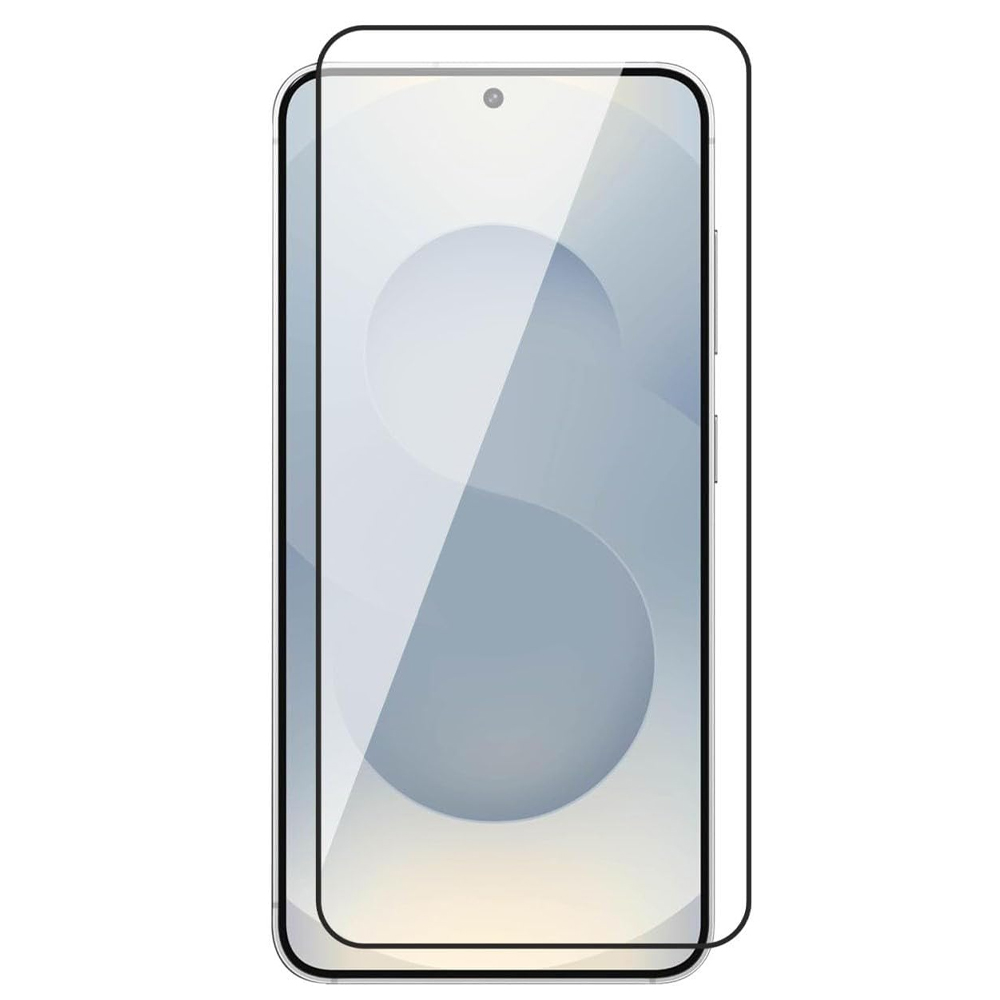 Стъклен Протектор OG Full Glue 5D за Samsung Galaxy S25, Черен