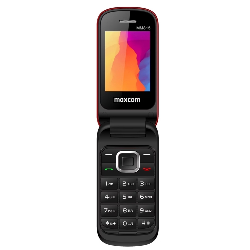 Мобилен Телефон MAXCOM MM815 DS, Червен