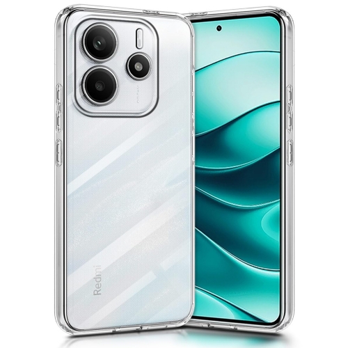 Силиконов калъф Techsuit Silicone за Xiaomi Redmi Note 14 5G, Прозрачен