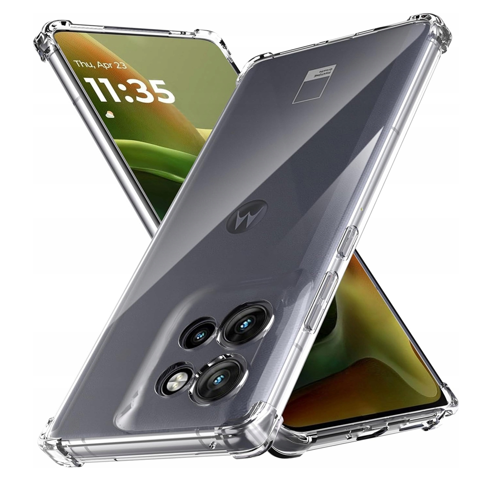 Силиконов калъф Techsuit Shockproof за Motorola Moto G15 / G15 Power, Прозрачен
