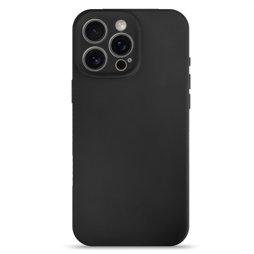 Силиконов калъф Silicone Lite за iPhone 16 Pro Max, Черен