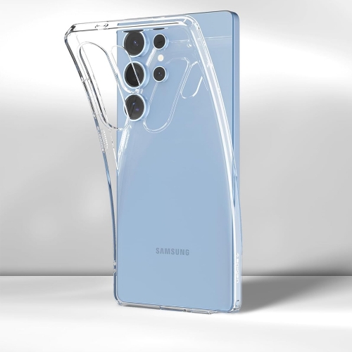 Силиконов калъф Spigen Liquid Crystal за Samsung Galaxy S25 Ultra, ACS08948, 8809971237796, Прозрачен