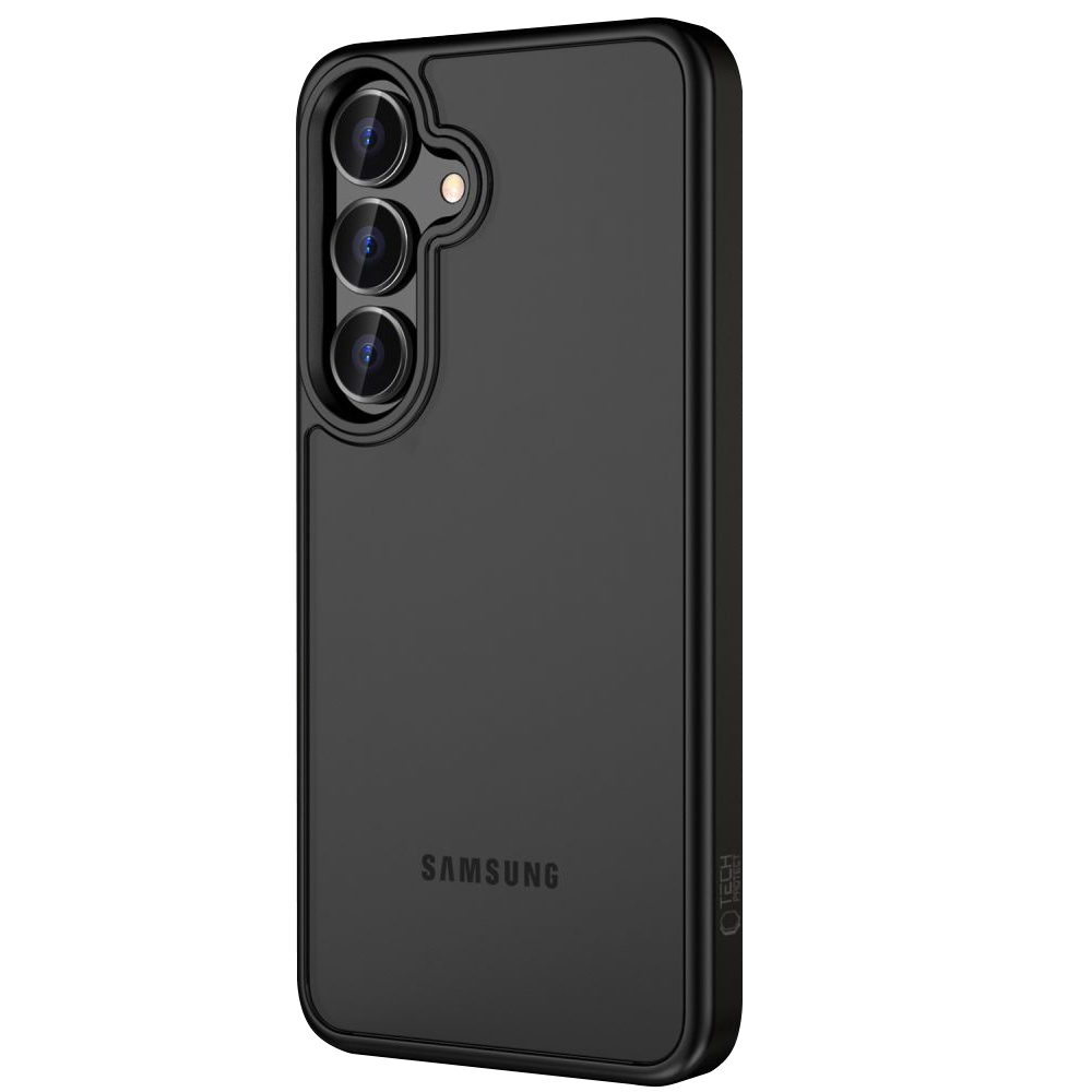 Удароустойчив калъф TECH-PROTECT Magmat за Samsung Galaxy S25, Черен