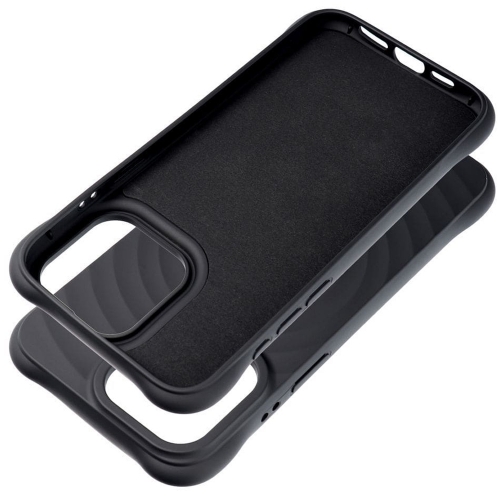 Силиконов калъф Zephyr Mag Cover за iPhone 15 Pro Max, Черен