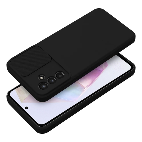 Силиконов калъф Camshield Soft за  Samsung Galaxy A35 5G, Черен