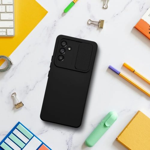 Силиконов калъф Camshield Soft за  Samsung Galaxy A35 5G, Черен