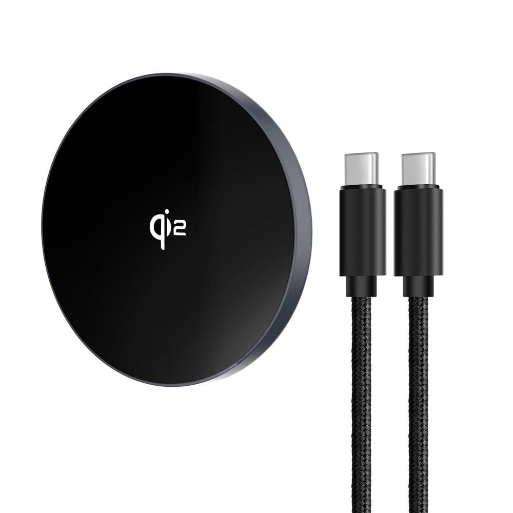 Безжично зарядно FORCELL F-ENERGY Flip Charge Qi2 15W MagSF, Сребрист
