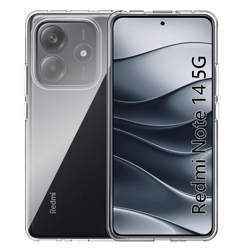 Силиконов калъф за Xiaomi Redmi Note 14 5G, 0.5mm, Прозрачен