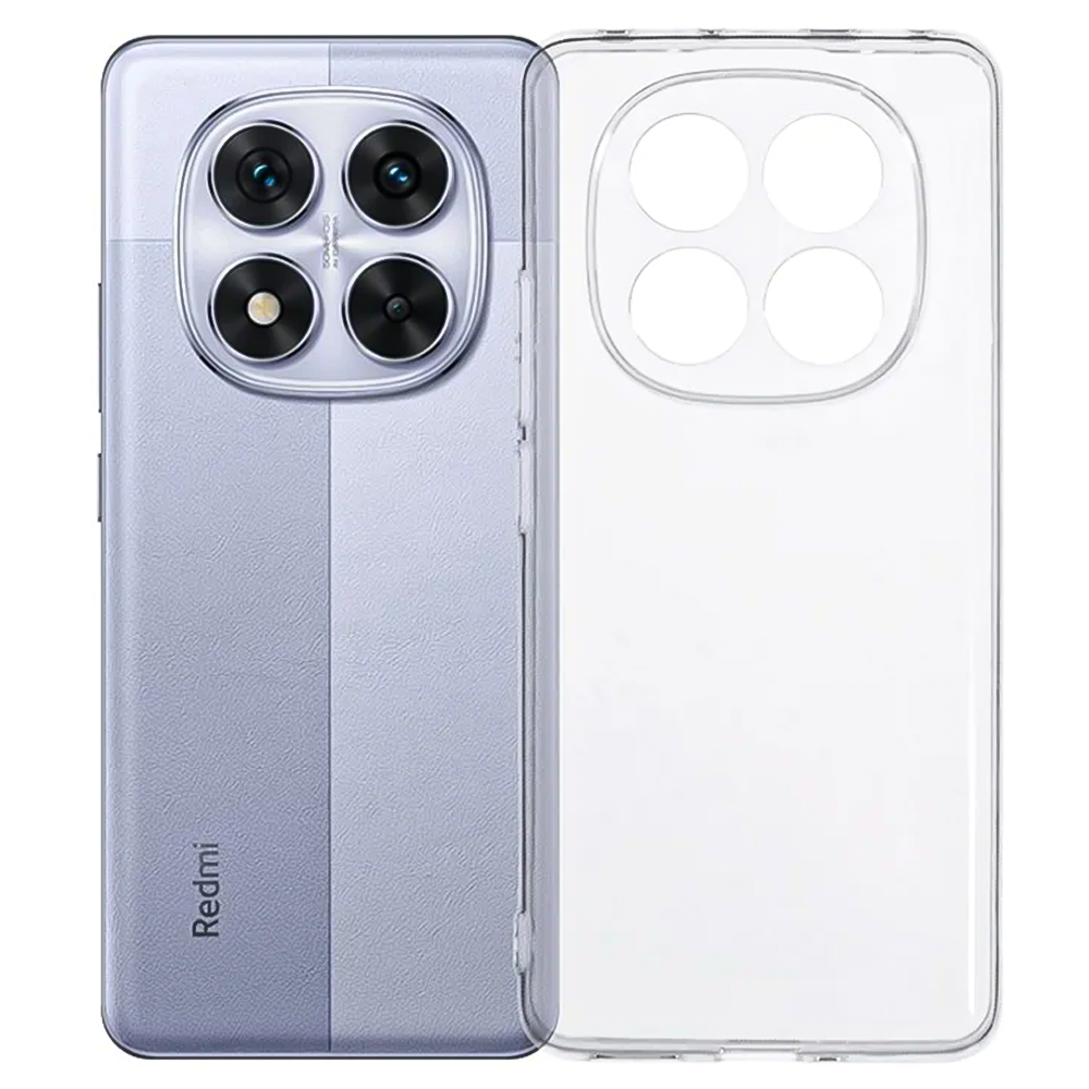 Силиконов калъф за Xiaomi Redmi Note 14 Pro 5G / 14 Pro Plus 5G, 2mm, Прозрачен