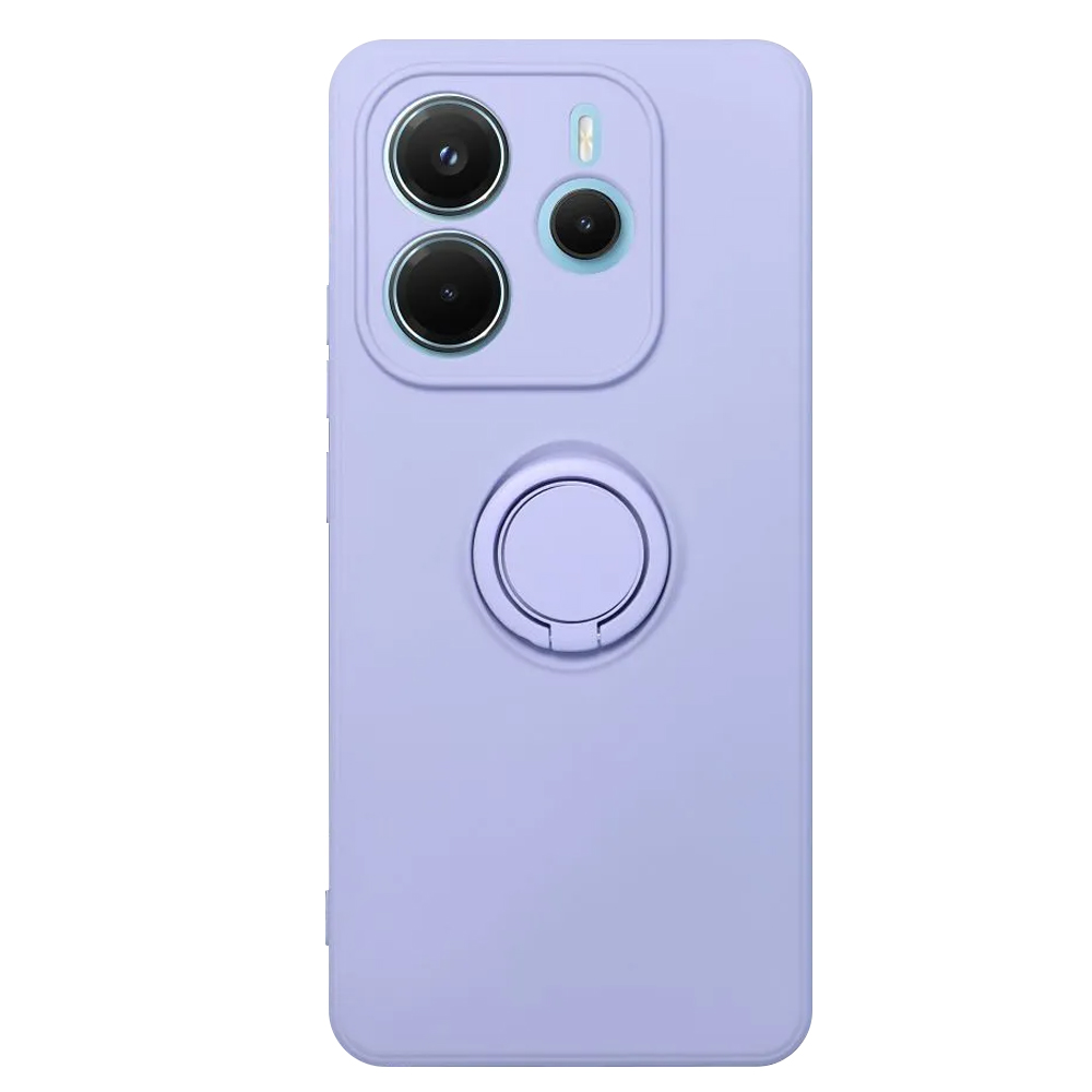 Силиконов калъф Silicone Ring за Xiaomi Redmi Note 14 5G, Лилав