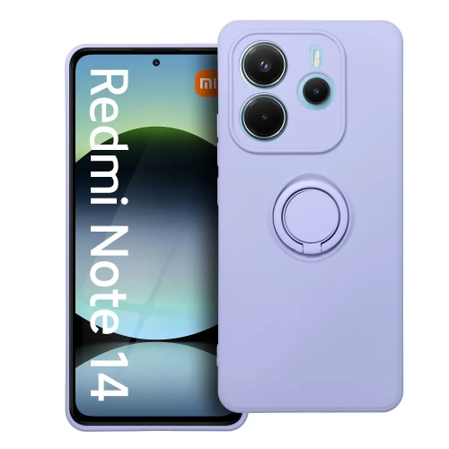 Силиконов калъф Silicone Ring за Xiaomi Redmi Note 14 5G, Лилав