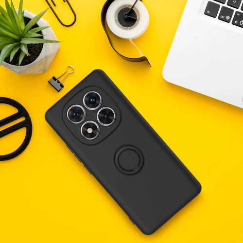 Силиконов калъф Silicone Ring за Xiaomi Redmi Note 14 Pro 5G, Черен