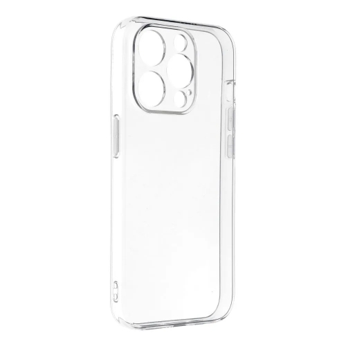 Силиконов калъф за iPhone 15 Pro, 2 мм, Прозрачен