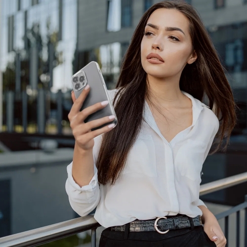 Силиконов калъф за iPhone 15 Pro, 2 мм, Прозрачен