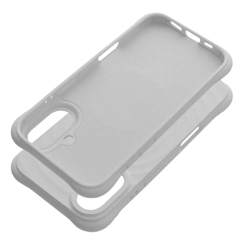 Силиконов калъф Zephyr Mag Cover за iPhone 16, Сив