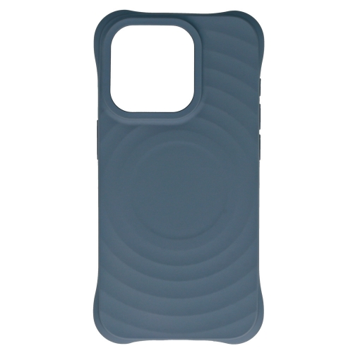 Силиконов калъф Zephyr Mag Cover за iPhone 16 Pro, Син
