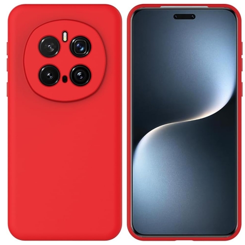 Силиконов калъф Silicone Lite за Honor Magic7 Pro, Червен